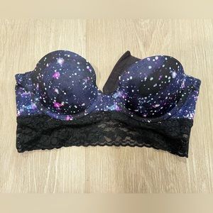 NWOT- VS Pink Corset Strapless Push-up Bra